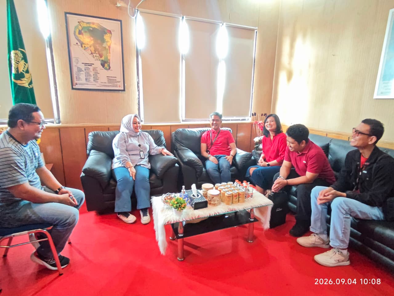 Kunjungan Kerja Manager Branch Telkomsel Tarakan